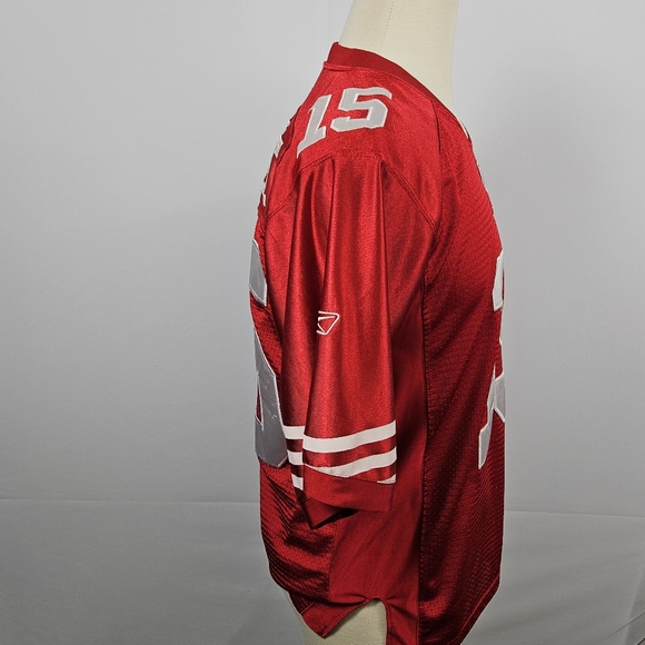 Vintage 49ers Crabtree #15 onfield Reebok Jersey size 48 /mens medium - Picture 7 of 14
